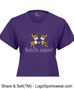 Ladies Purple Design Zoom
